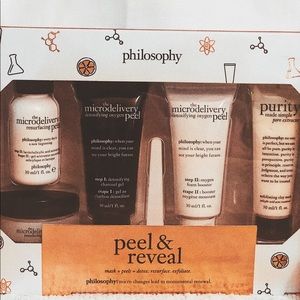 Philosophy peel & reveal